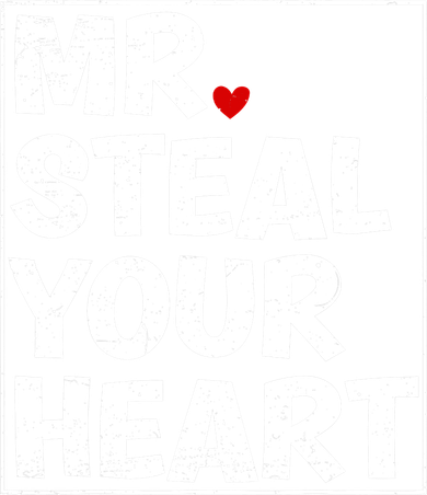 Funny Mr Steal Your Heart Valentines Day Toddler Hoodie