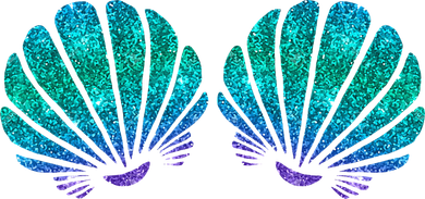 funny Mermaid Sea Shell Bra Costume Kids T-Shirt