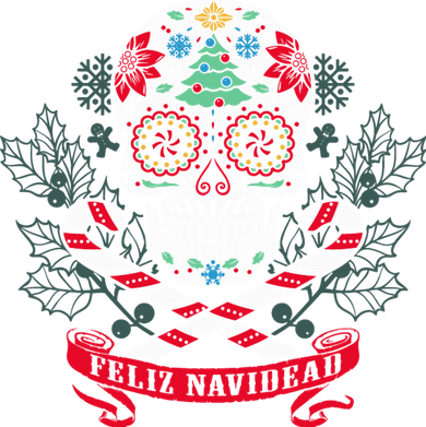 Feliz Navidad Holiday Season Christmas Xmas Mexican Long Sleeve Shirt