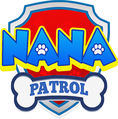 Funny Nana Patrol Dog Funny Gift Birthday Party Bucket Hat