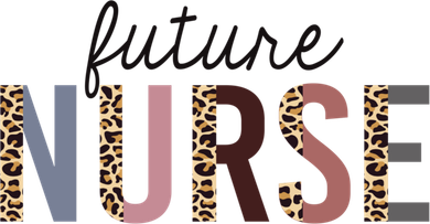 Future Nurse Student Leopard Print Nursing School Meaningful Gift Kids Sweatshirt