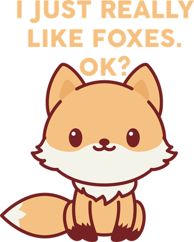 I Just Really Like Foxes OK Women's Hoodie