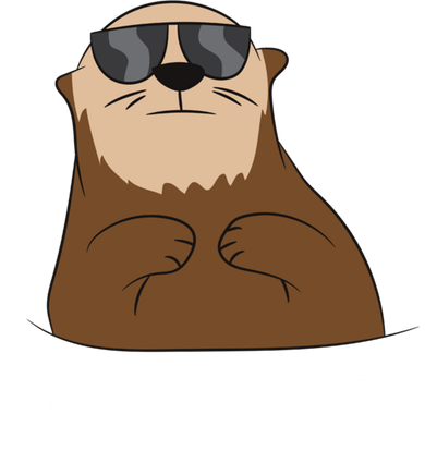 Funny Otter Like No Otter Funny Sea Otter Cute Gift Mousepad
