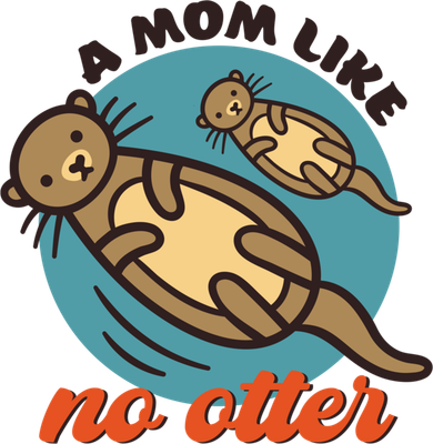 Funny Otter Mom Pun Mama Like No Otter Cute Mothers Day Funny Gift Women's Tank Top