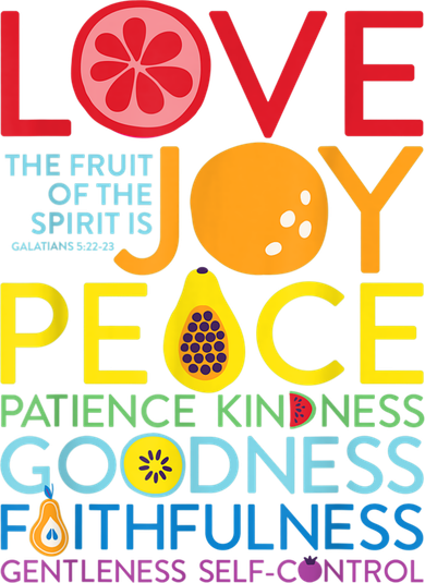 Fruit Of The Spirit Galatians Coaster