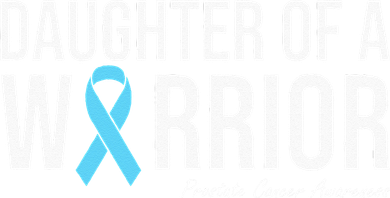 Family Prostate Cancer Awareness Light Blue Daughter Warrior Women's Hoodie