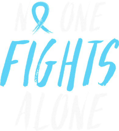 Fight Prostate Cancer Awareness Light Blue Ribbon Survivor Hat