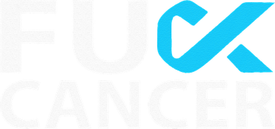 Fuck Prostate Cancer F U FU Blue Ribbon Cancer Awareness Mousepad
