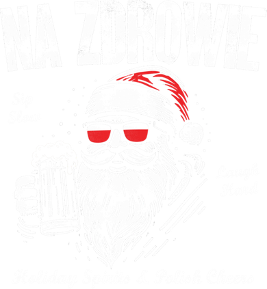 Funny Polish Christmas Santa Cool Na Zdrowie Poland Beer Meaningful Gift Coaster