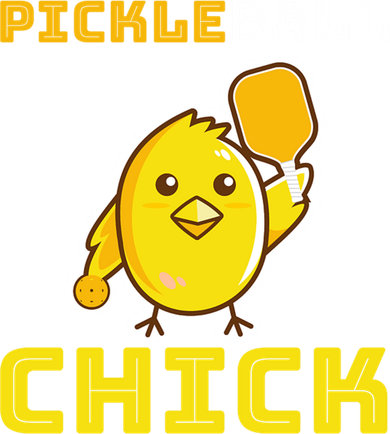 Funny Pickleball Chick Doddie Hoodie