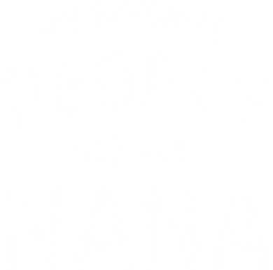 My Favorite People Call Me Nana Coaster