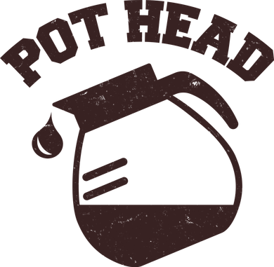 Funny Pot Head Coffee Lover Backpack