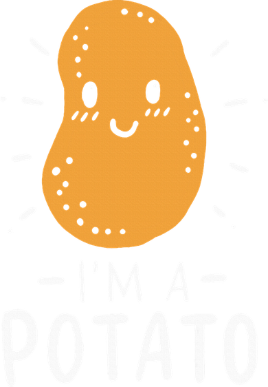 Funny Potato Halloween Costume Cute and Vegan Friendly Doddie Hoodie