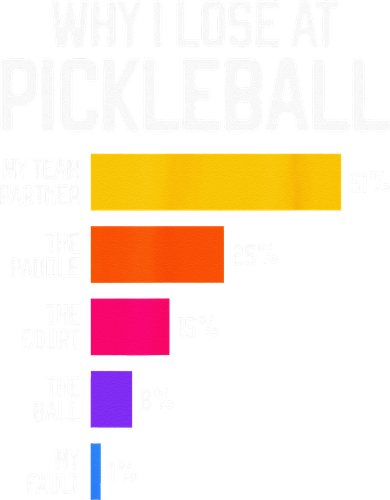 Funny Pickleball Humor Why I Lose Kids Hoodie