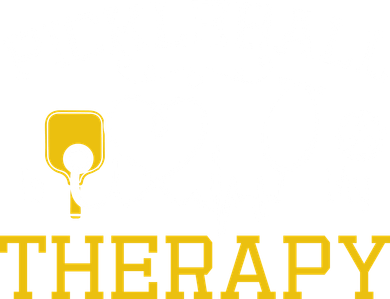 Funny Pickleball Is My Therapy Pickleball Player Humor Women's Hoodie