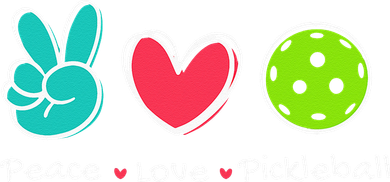 Funny Peace Love Pickleball Court Play Loves Pickleball Kids Hoodie