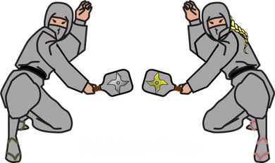 Fun Pickleball, Pickleball Ninja, Mixed Doubles, Pickleball For Life Bucket Hat