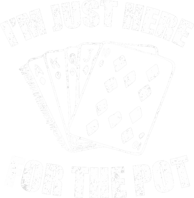 Funny Poker Player Gifts I'm Just Here For The Pot Tumbler