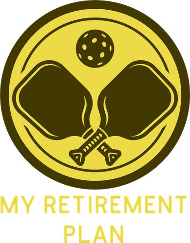 Funny Pickleball Retired Retirement Plan Women's Long Sleeve Shirt