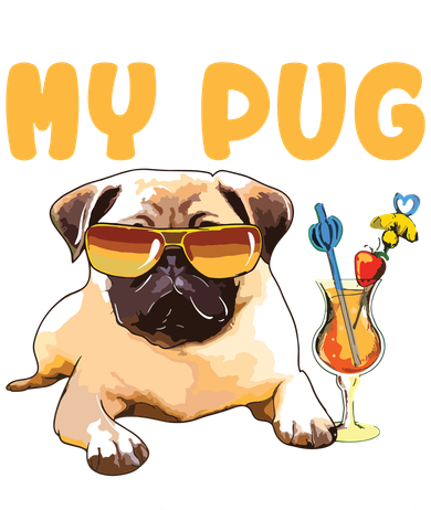 Funny Pug Shirts Pug Lover Gifts Toddler Long Sleeve