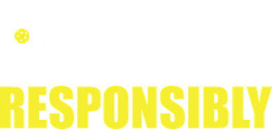 Funny Pickleball Team Clothing Dink Responsibly Women's Sweatshirt