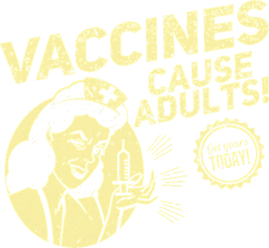 Funny Pro Vaccination T Vaccines Cause Adults Coaster