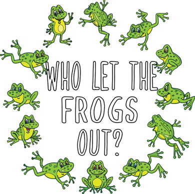 Funny Passover Who Let The Frogs Out Jewish Seder Women's Sweatshirt