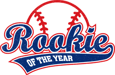 Funny Retro Baseball Rookie of the Year Beanie