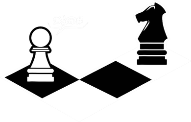 Funny Retro Chess Gift Chess-Player Coaster