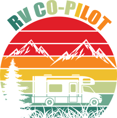Funny RV CoPilot Adventure Awaits RV Camping Coaster