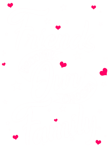 Friends Become Our Chosen Family Kids T-Shirt