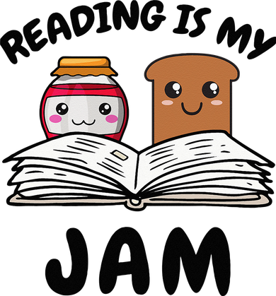 Funny Reading Is My Jam for Teacher Nerd Bookworm Book Lover Golf Towel