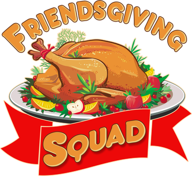 Friendsgiving Squad Funny Thanksgiving T-Shirt