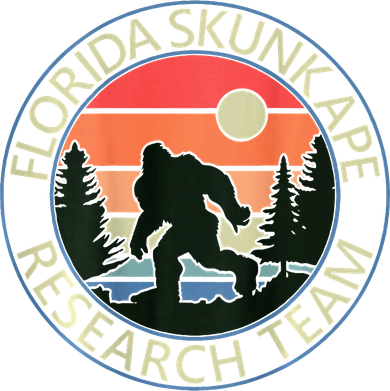 Florida Skunk Ape Research Team Camping Outdoors Back Print Kids T-Shirt