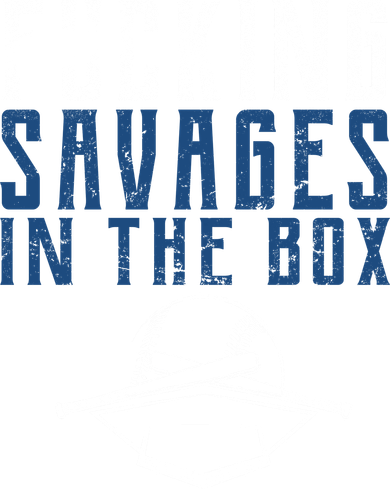 Faded F'n Savages In The Box Baseball Mousepad