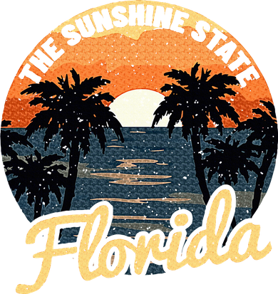 Florida Sunset Doggie Tank