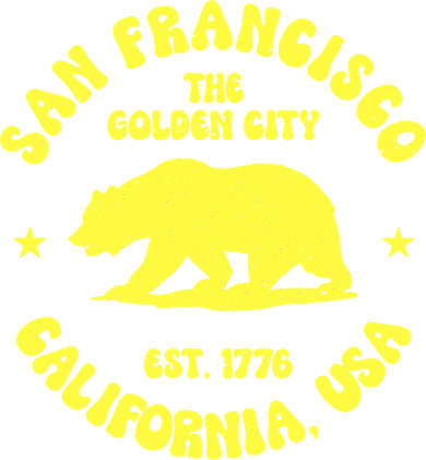 Funny San Francisco Retro California Bear Travel Baby Bodysuit