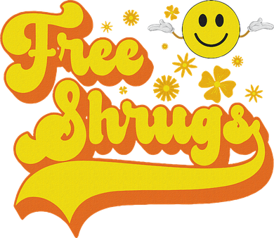 Free Shrugs Funny Classic Parody Kids T-Shirt