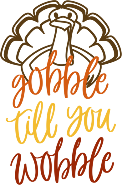 Fall Season Gobble Till You Wobble Adv054c Gift Kids Hoodie