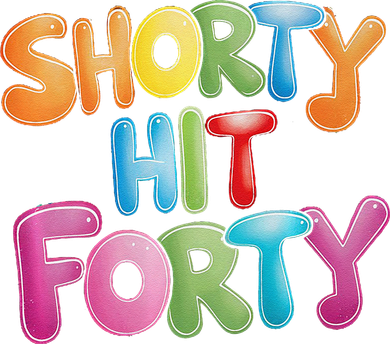 Funny Shorty Hit Forty 40th Birthday Gifts Premium Kids Sweatshirt