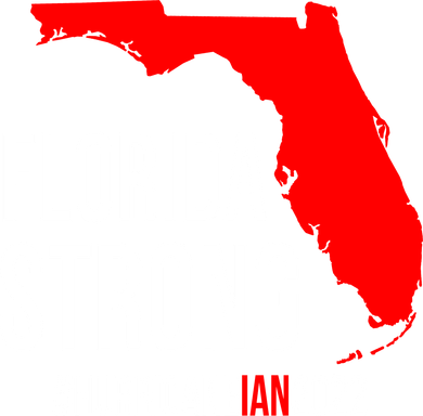 Florida Strong Hurricane Ian Support Florida Vintage American US Flag Women's T-Shirt