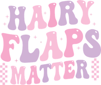 Funny Saying Hairy Flaps Matter Rude Joke Naughty Golf Towel