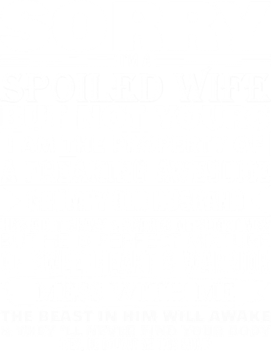 Funny Sorry I'm A Spoiled Wife Of Grumpy Old Husband Kids Hoodie
