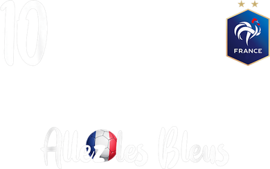 France Soccer Jersey France Football alles les bleus Kids Long Sleeve Shirt