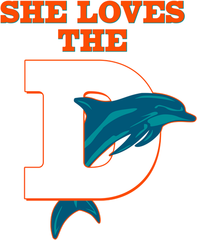 Funny She Loves The D Miami Football Fan Tumbler