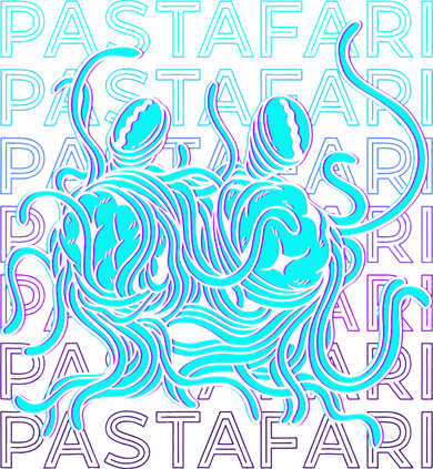 Flying Spaghetti Monster Pastafari Pastafarianism FSM Retro Button