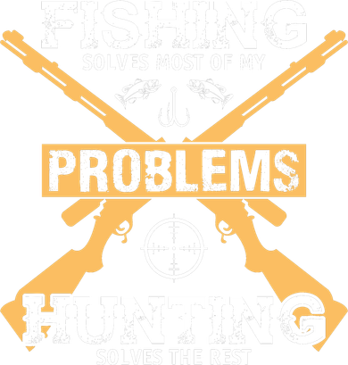 Fishing Solves Most Problems Hunting Solves The Rest Toddler Hoodie