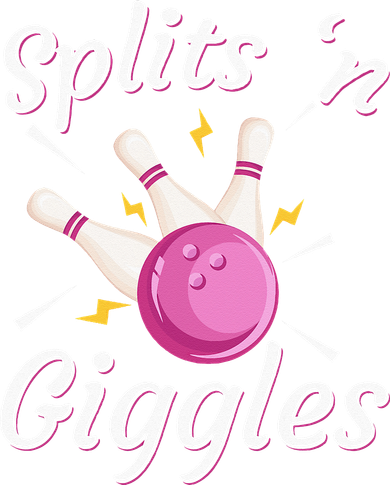Funny Splits N Giggles Bowling Team Bowler Sports Player Women's Sweatshirt
