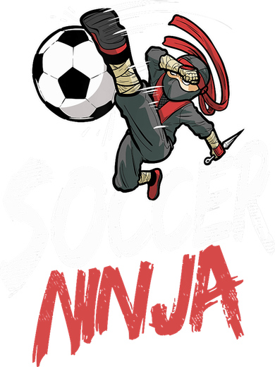 Funny Soccer Ninja Soccer Player Boy Football Lover Doddie Hoodie