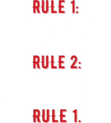 Funny Secretary Rules Secretary Day Cool Gift Polo